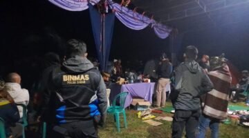 Polres Garut Amankan Puluhan Knalpot Brong,Miras dan Premanisme dalam Operasi KRYD Gabungan