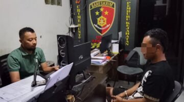 Unit Reskrim Polsek Garut Kota Tangkap Pelaku Penganiayaan Bersajam Gergaji
