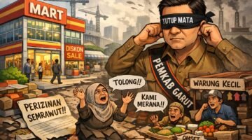 Perizinan Kacau, Ritel Modern Tumbuh di Atas Jeritan Pedagang Kecil yang Diabaikan: Pemkab Garut Dinilai Tutup Mata