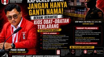 Selamat Datang Kapolres Baru, DPC GMNI Tunggu Langkah Tegas Berantas Peredaran Obat Keras Ilegal di Kabupaten Garut