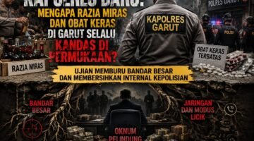 Menakar Efektivitas Kapolres Baru: Mengapa Razia Miras dan Obat Keras di Garut Selalu Kandas di Permukaan?