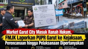 Market Garut City Masuk Ranah Hukum, FMJK Laporkan PUPR Garut ke Kejaksaan, Perencanaan hingga Pelaksanaan Dipertanyakan